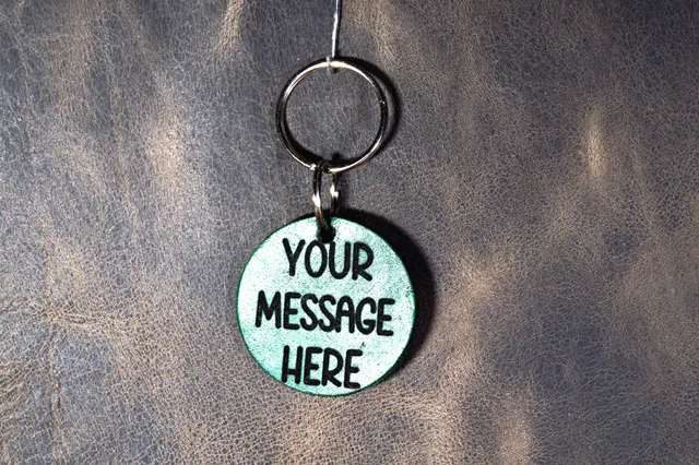 Smart Leather NFC Keychains - view 8